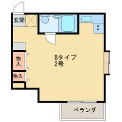 タウンズビルの物件間取画像